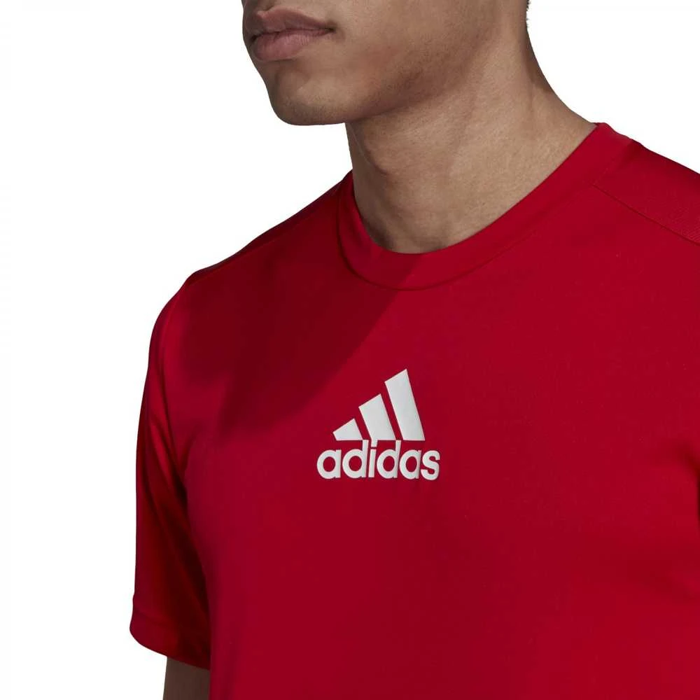 Adidas Marškinėliai Vyrams M 3s Back Tee Raudona GM4318