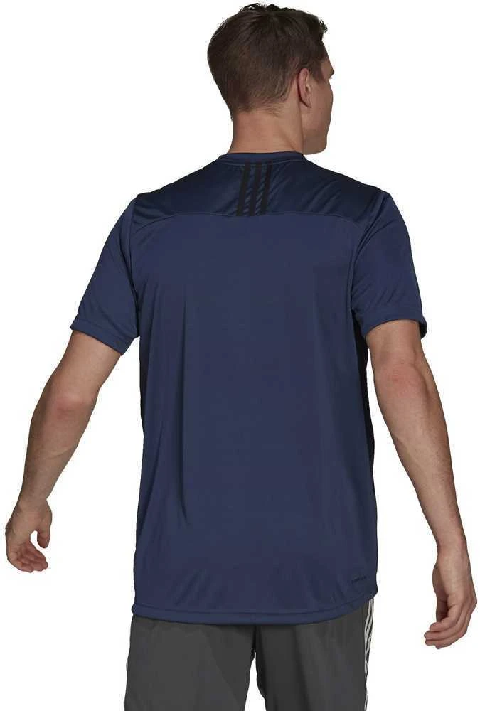 Adidas Marškinėliai Vyrams M 3s Back Tee Mėlyna GM2129