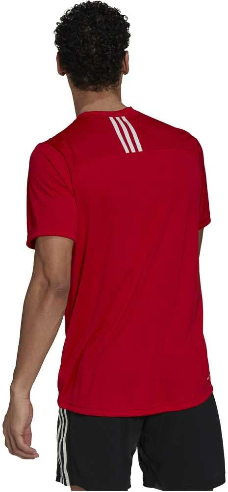 Adidas Marškinėliai Vyrams M 3s Back Tee Raudona GM4318