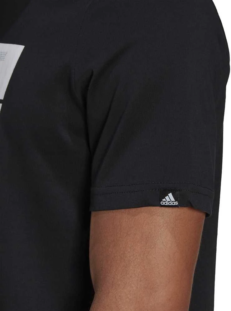 Adidas Marškinėliai Vyrams M 3s Fl Tc Pt Juodas