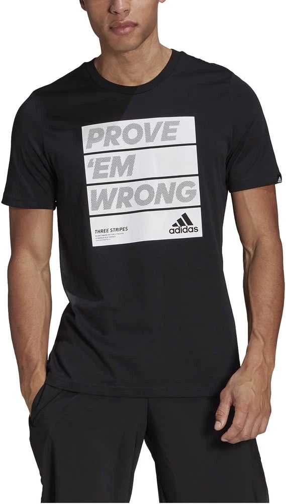 Adidas Marškinėliai Vyrams M 3s Fl Tc Pt Juodas