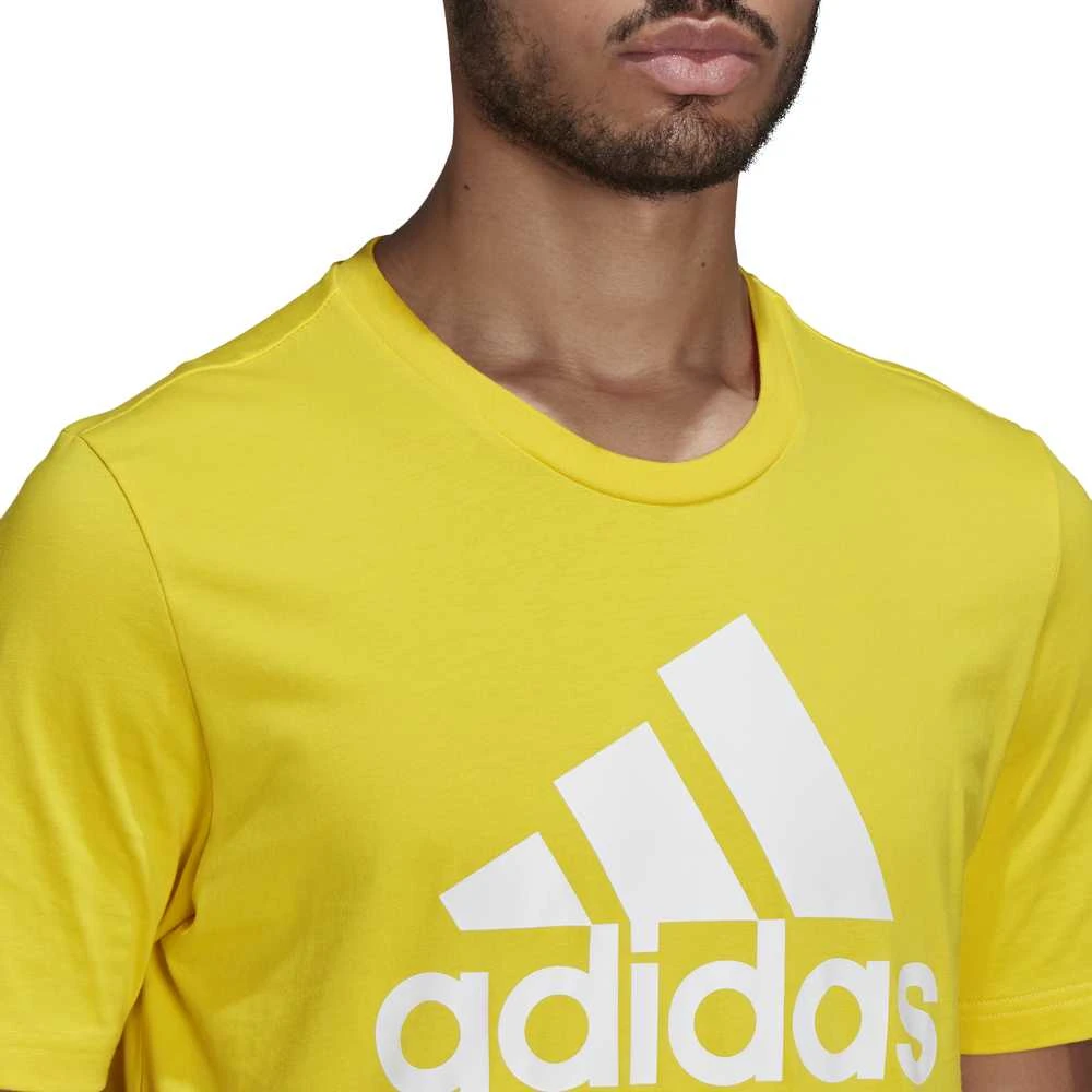 Adidas Marškinėliai Vyrams M Bl Sj T Geltona GM3248