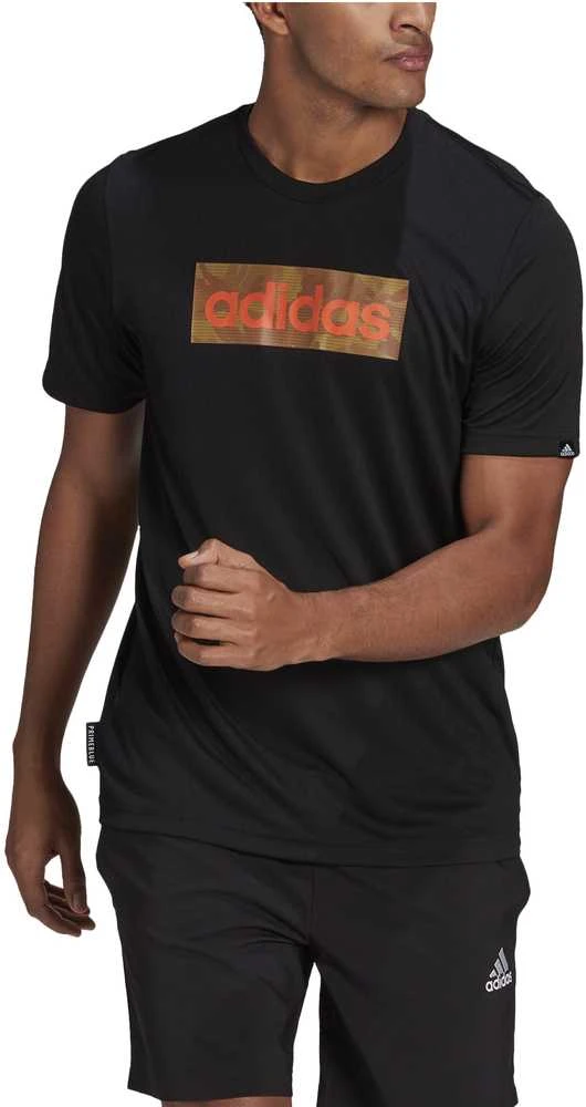 Adidas Marškinėliai Vyrams M Cmo Bx Lg T Juodas