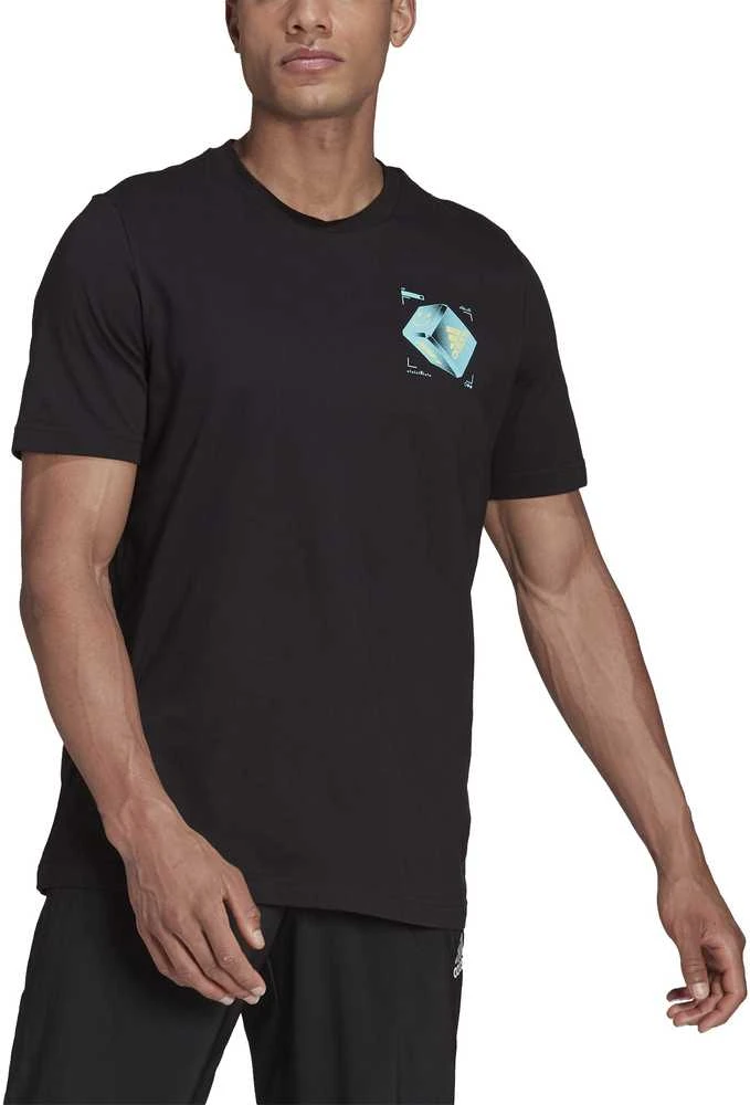 Adidas Marškinėliai Vyrams M Esprt Itmbx T-Shirt Juodas GS6276