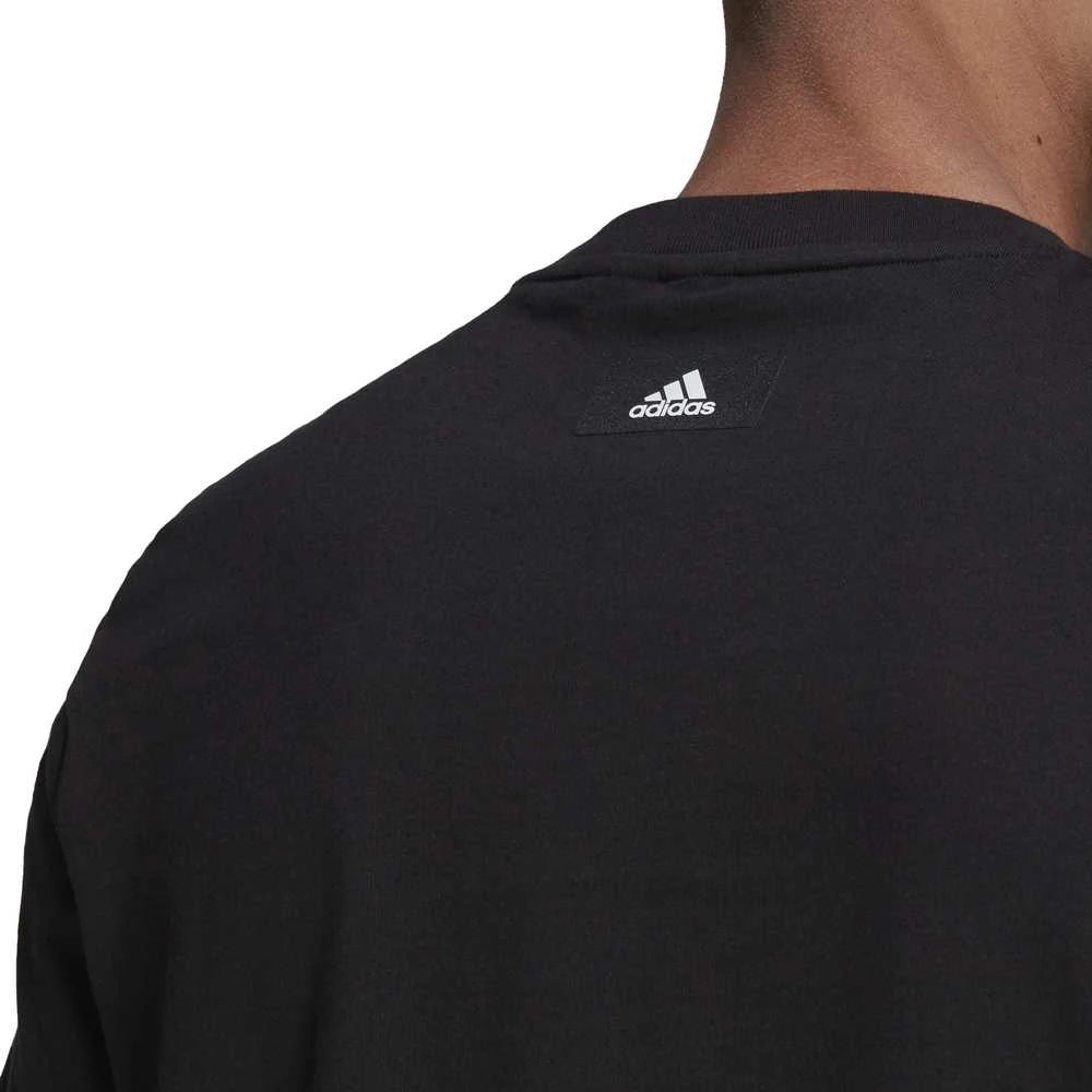 Adidas Marškinėliai Vyrams M Fi 3Bar Tee Juodas HD0893