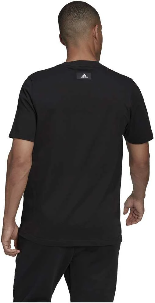 Adidas Marškinėliai Vyrams M Fi 3Bar Tee Juodas HD0893