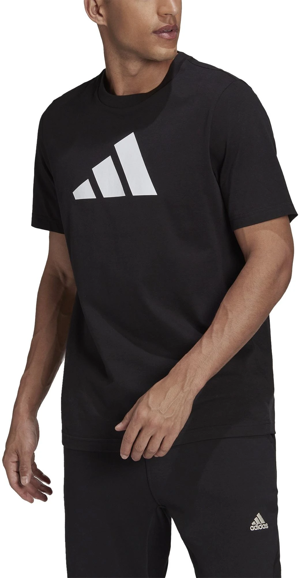 Adidas Marškinėliai Vyrams M Fi 3Bar Tee Juodas HD0893
