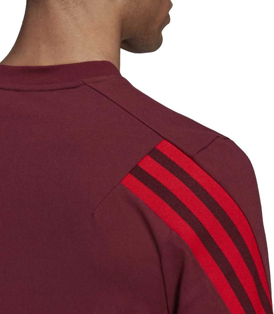 Adidas Marškinėliai Vyrams M Fi 3s Tee Bordo HC5242