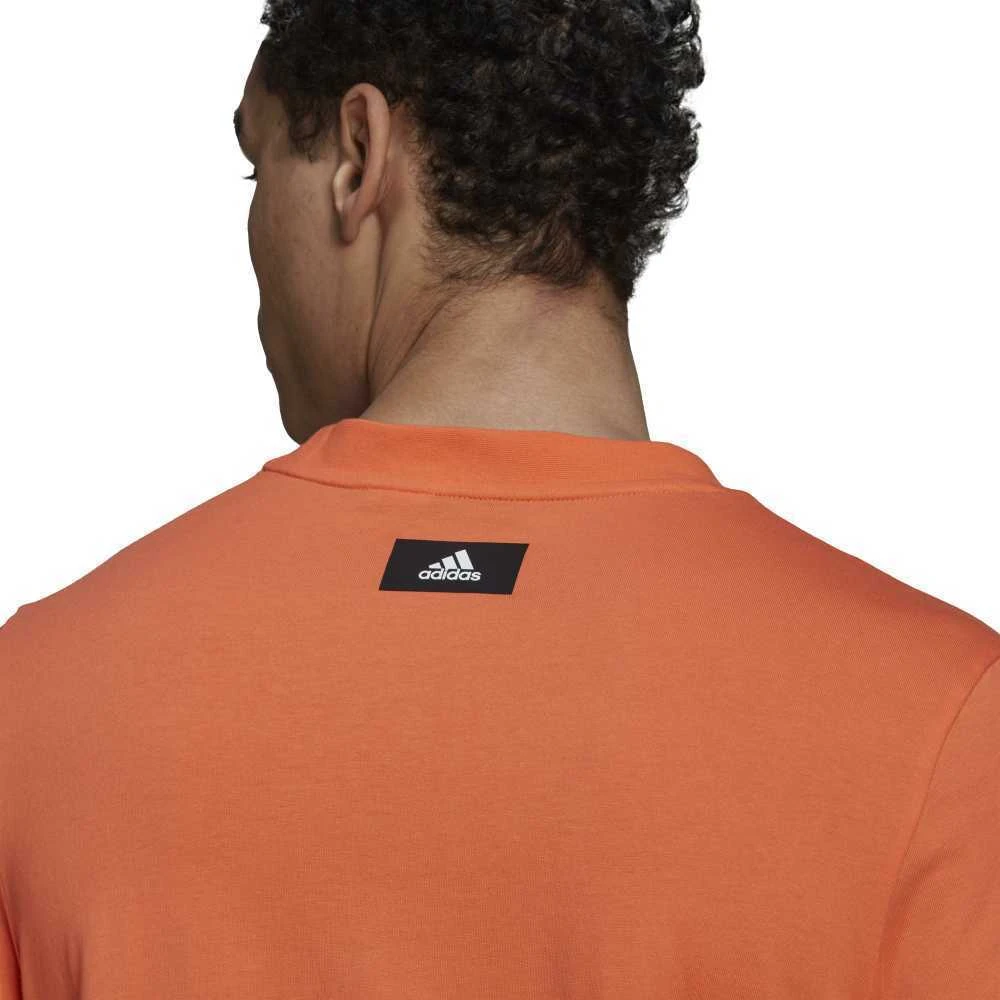 Adidas Marškinėliai Vyrams M Fi Tee Bos A Oranžinis