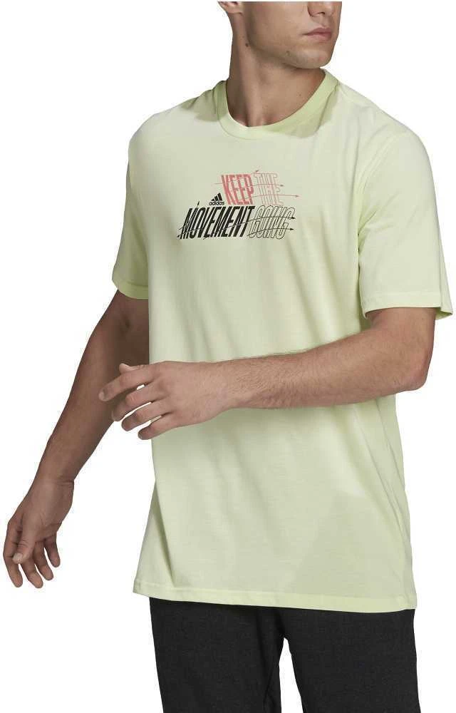 Adidas Marškinėliai Vyrams M Keep G Tee Žalias HA4067