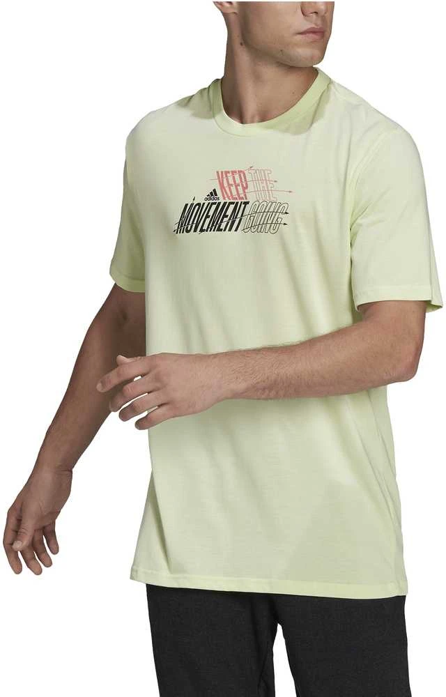 Adidas Marškinėliai Vyrams M Keep G Tee Žalias HA4067