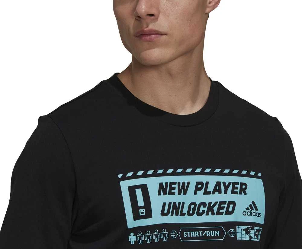 Adidas Marškinėliai Vyrams M Nw Plyr G T Juodas GS6231