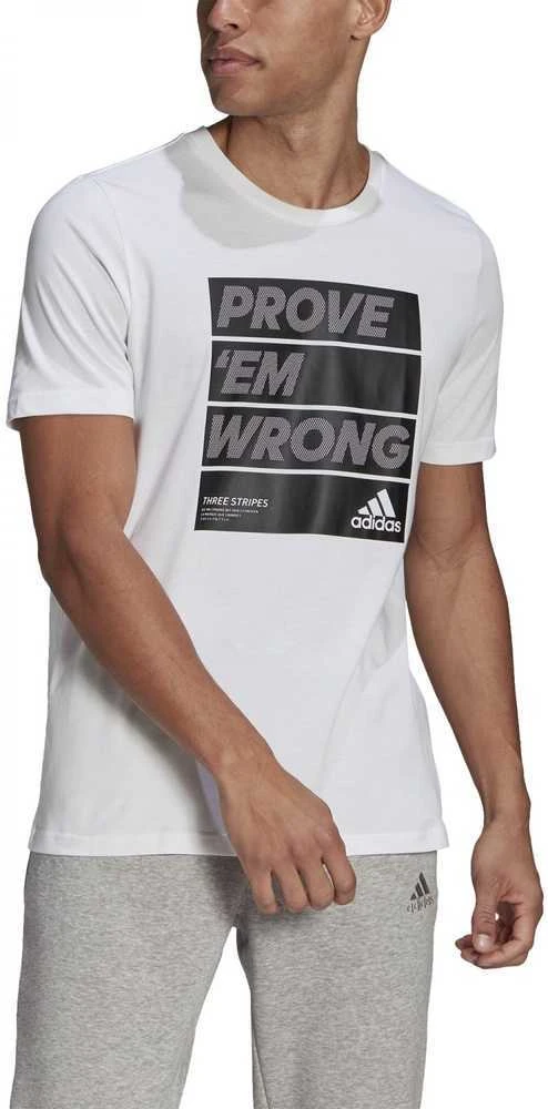 Adidas Marškinėliai Vyrams M Prvemwrng T Baltas GL3452