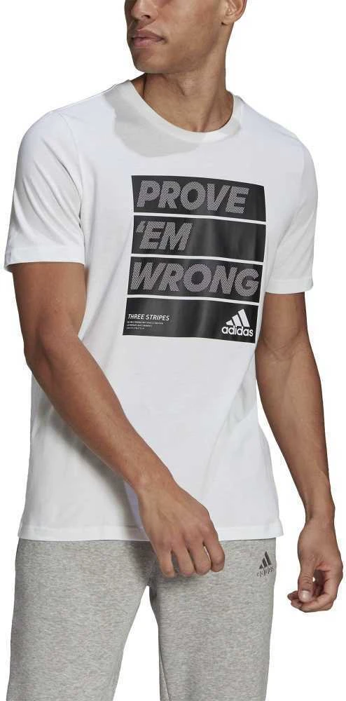 Adidas Marškinėliai Vyrams M Prvemwrng T Baltas GL3452