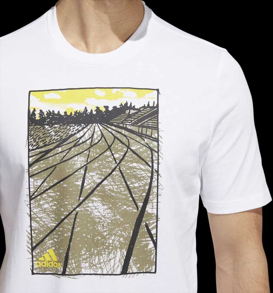 Adidas Marškinėliai Vyrams M Skt Ph G Tee Baltas HK6742