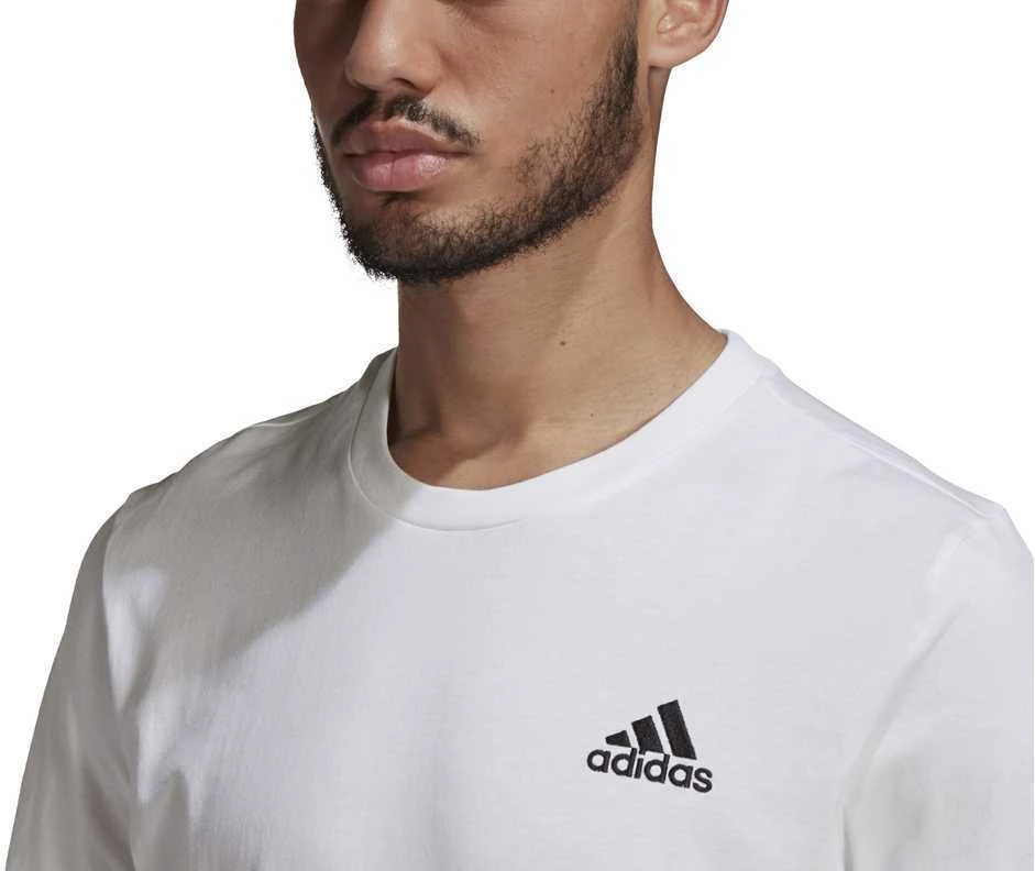 Adidas Marškinėliai Vyrams M Sl Sj T Baltas GK9640