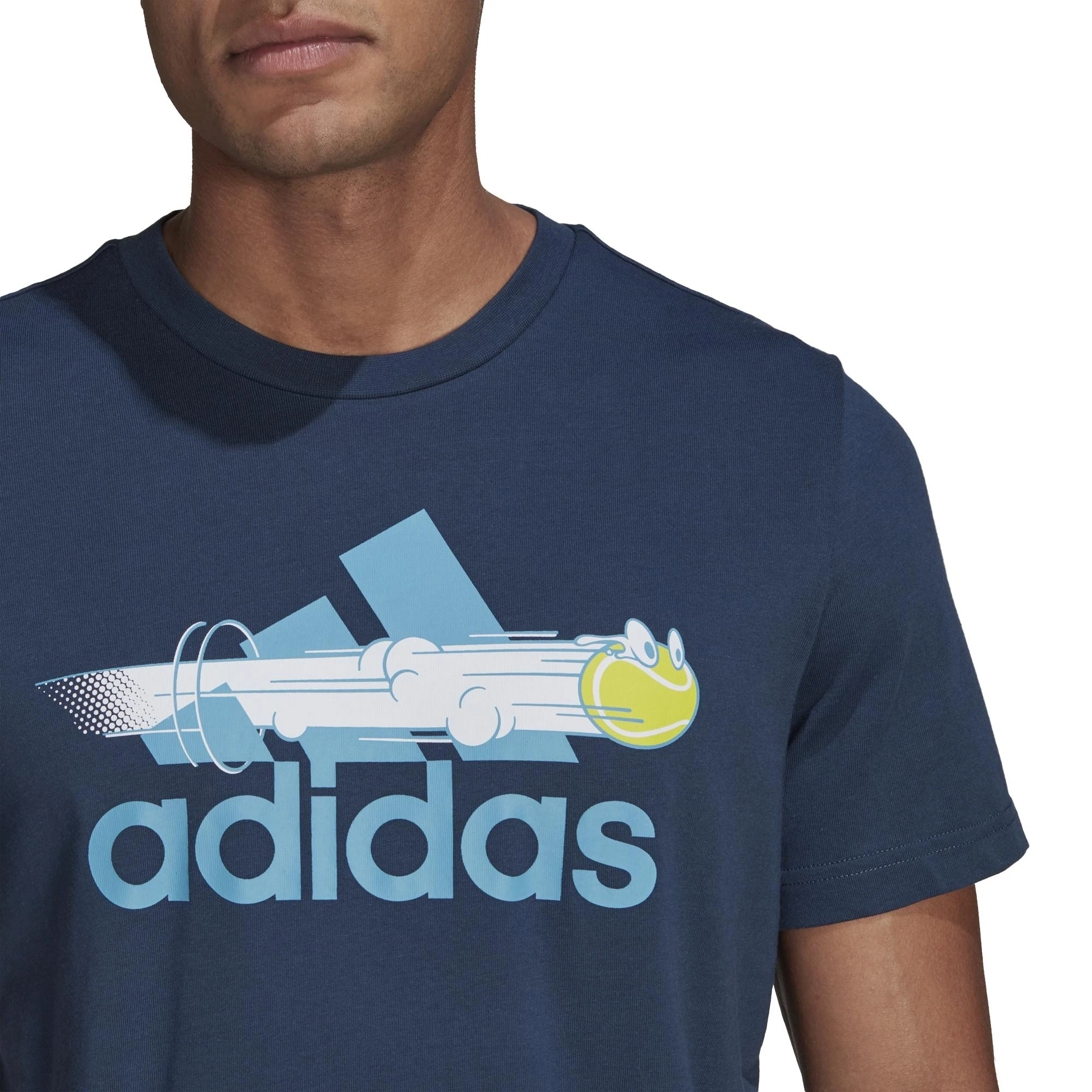 Adidas Marškinėliai Vyrams M Ss Cat Tee Mėlyna GN8059