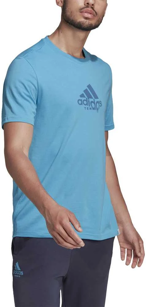 Adidas Marškinėliai Vyrams M Ten Game G Tee Mėlyna HC1648