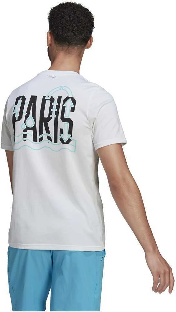 Adidas Marškinėliai Vyrams M Tns Par G Tee Baltas HA0966