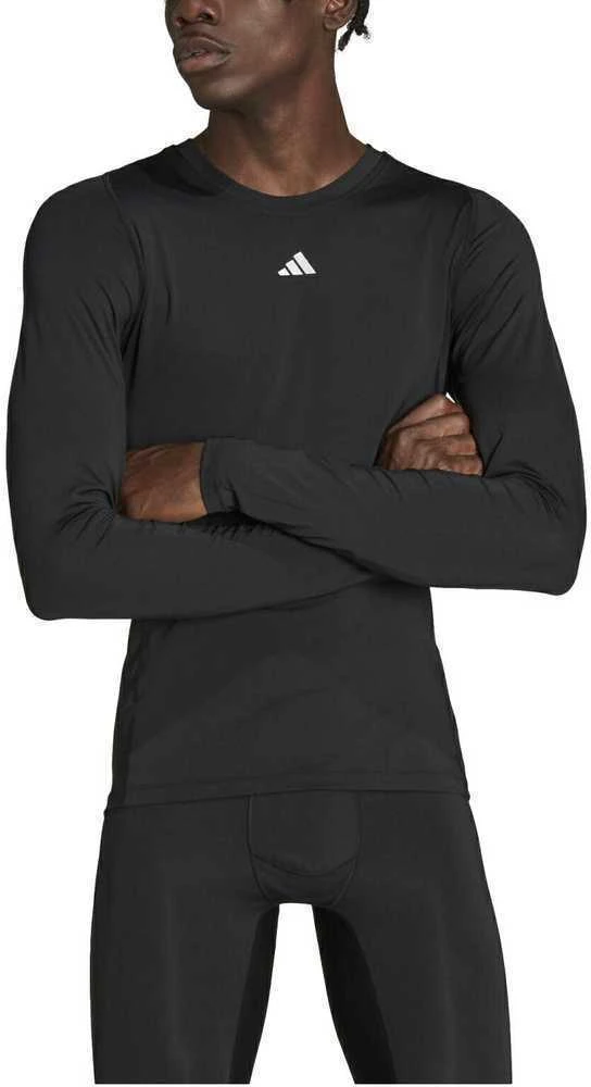 Adidas Marškinėliai Vyrams Techfit Aeroready Long Juodas HP0626