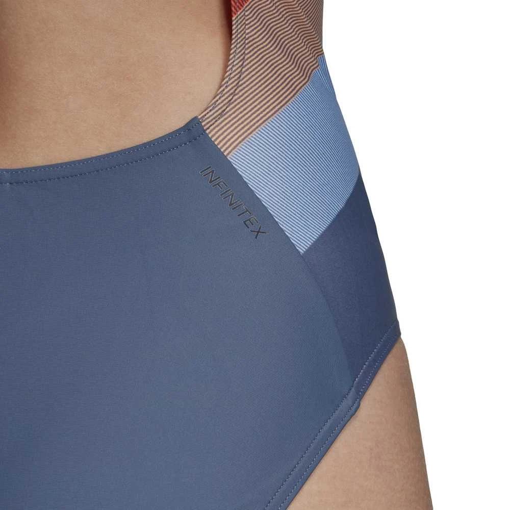 Adidas Maudymosi Kostiumėlis Fit 1Pc Lin Mėlyna DY5892