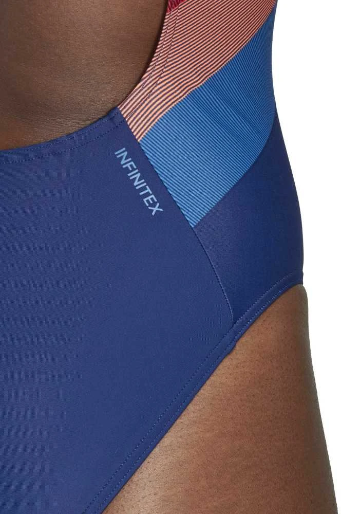 Adidas Maudymosi Kostiumėlis Fit 1PC Lin Dark Mėlyna DH2403