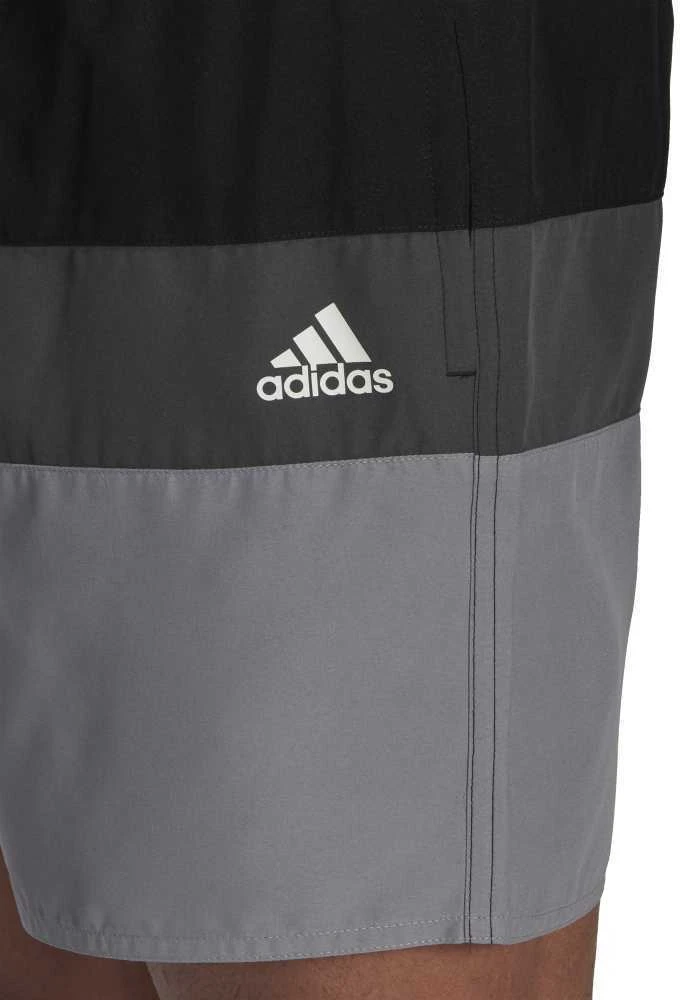 Adidas Maudymosi Šortai Vyrams Block Clx Sl Pilkas Juodas