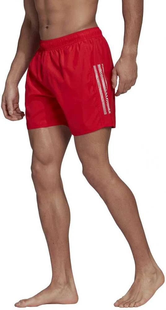 Adidas Maudymosi Šortai Vyrams Mid3s Clx Sl Raudona HA0400