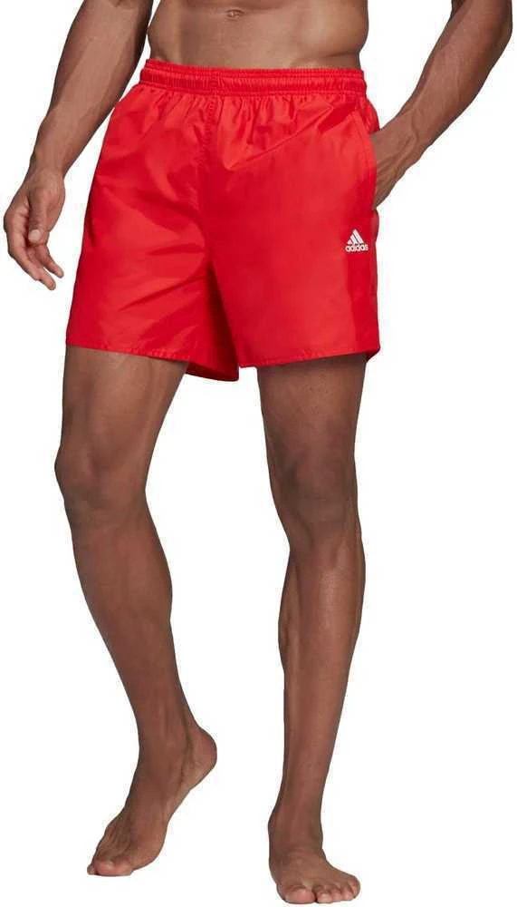 Adidas Maudymosi Šortai Vyrams Solid Clx Short Sl Raudona HA0384