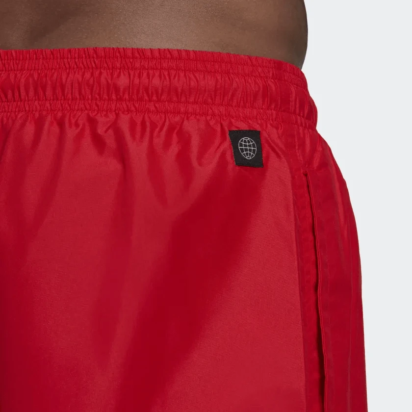 Adidas Maudymosi Šortai Vyrams Solid Clx Short Sl Raudona HA0384
