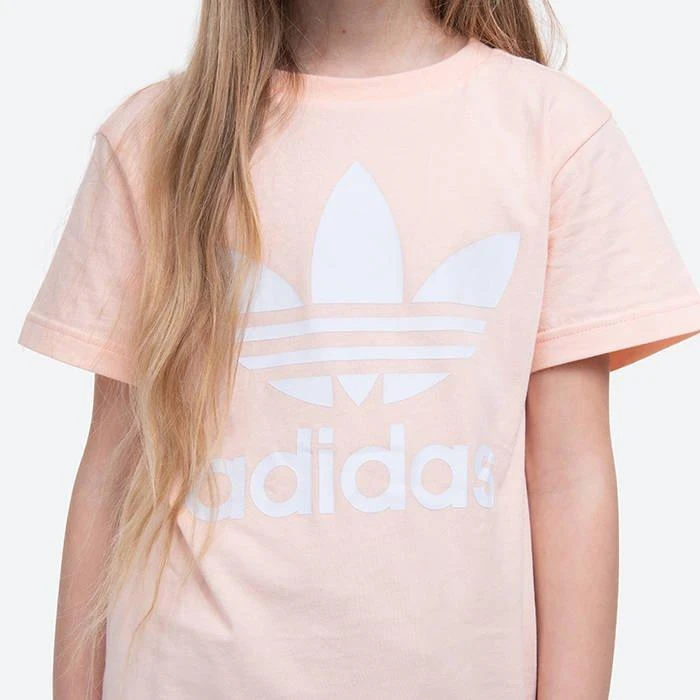 Adidas Originals Palaidinė Mergaitėms Trefoil Tee Haze Coral GD2681
