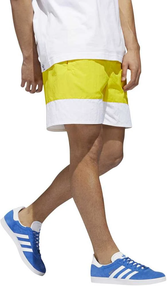 Adidas Originals Šortai Vyrams Freestyle Shorts Geltona Baltas