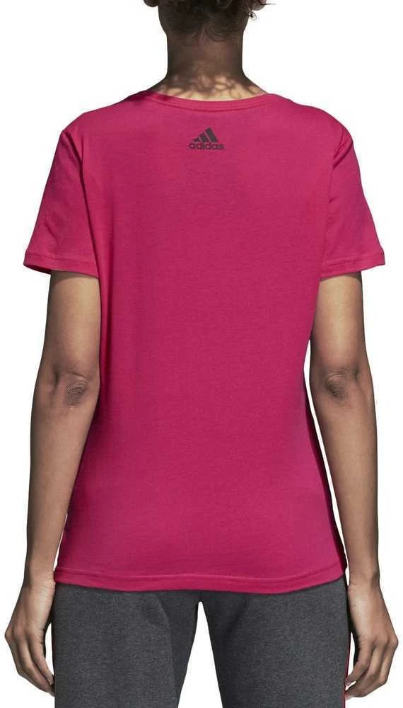 Adidas Palaidinė Aop Linear Tee Real Magenta DJ1626