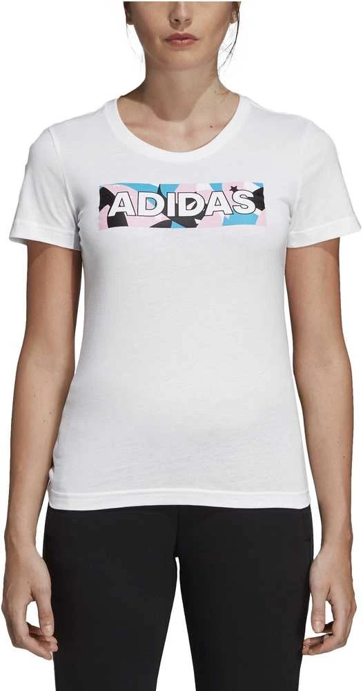 Adidas Palaidinė AOP Pack Tee II Baltas DV3024