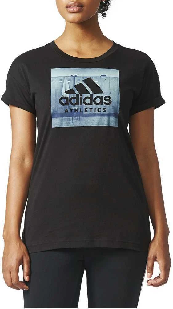 Adidas Palaidinė CATEGORY ATH W Juodas
