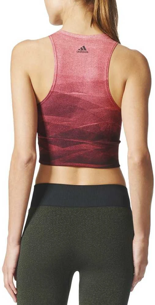 Adidas Palaidinė Crop Graph Mlg Tactile Rose BQ5854