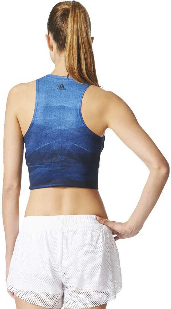Adidas Palaidinė Crop Top Graph Mlg Mėlyna BQ5857