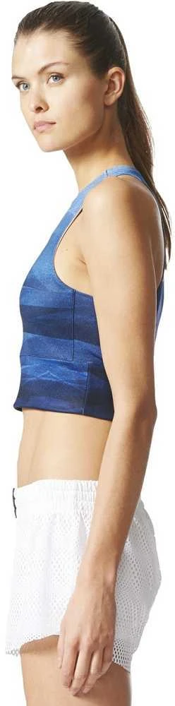 Adidas Palaidinė Crop Top Graph Mlg Mėlyna BQ5857