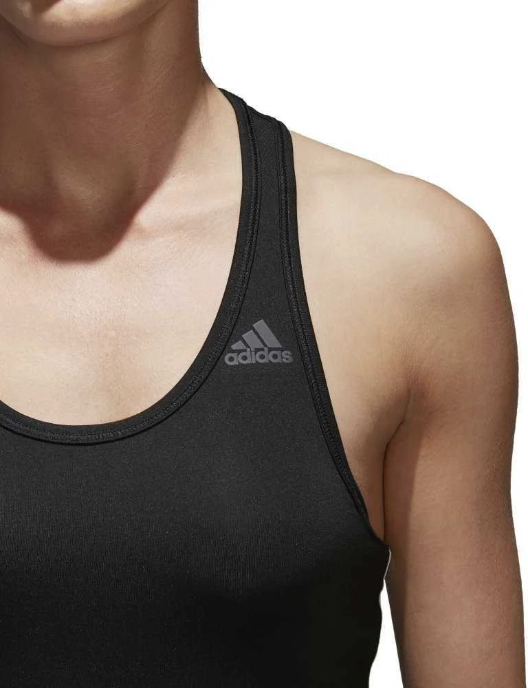 Adidas Palaidinė D2m Tank 3s Juodas Baltas BK2652