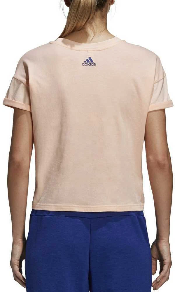 Adidas Palaidinė Emblem Tee Haze Coral DJ1604