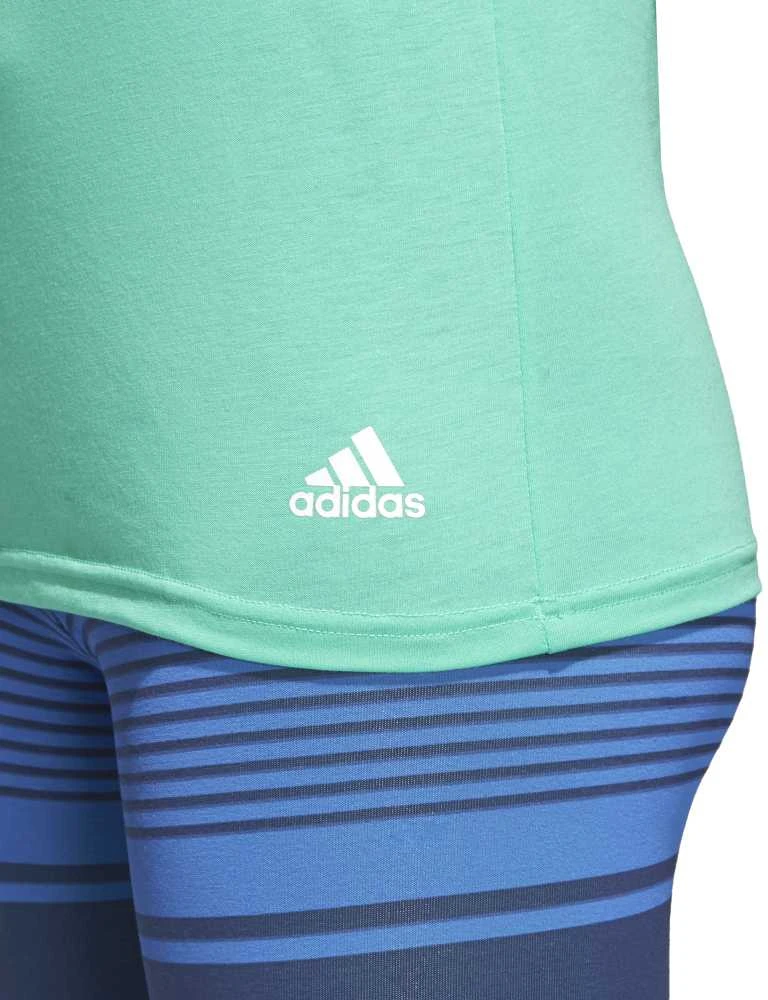 Adidas Palaidinė Ess 3S Slim Tee Žalias CF8835