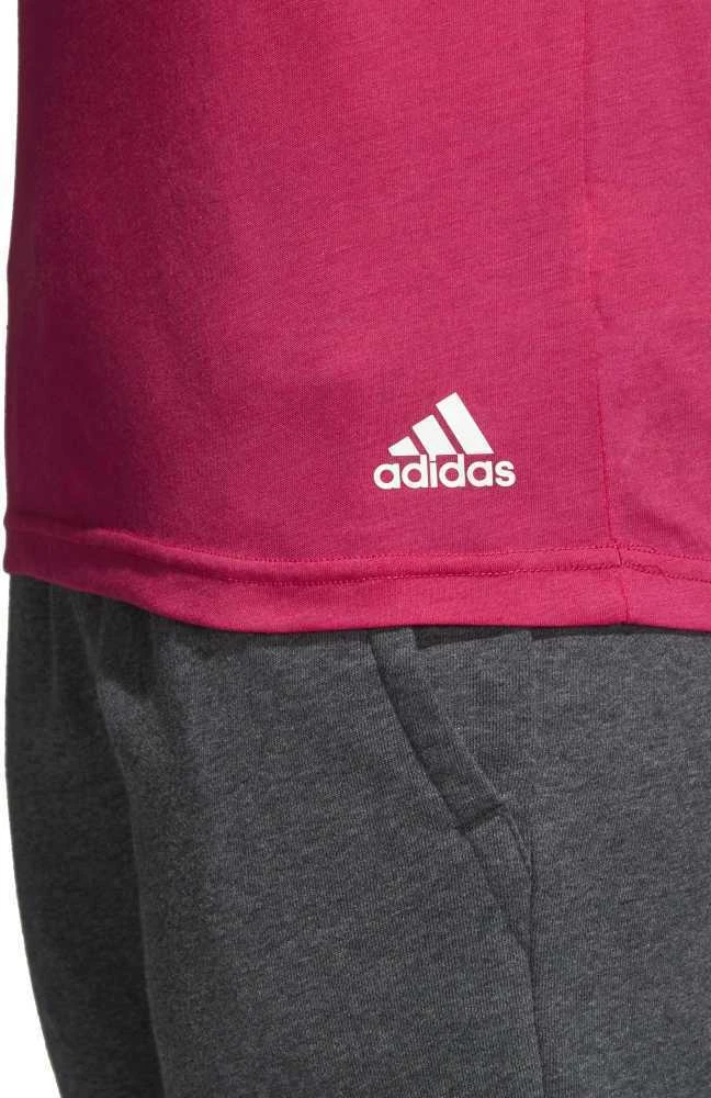 Adidas Palaidinė Ess 3S Slim Tee Real Magenta CZ5781