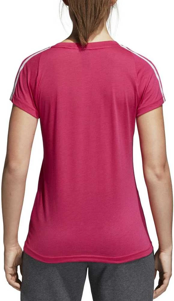 Adidas Palaidinė Ess 3S Slim Tee Real Magenta CZ5781