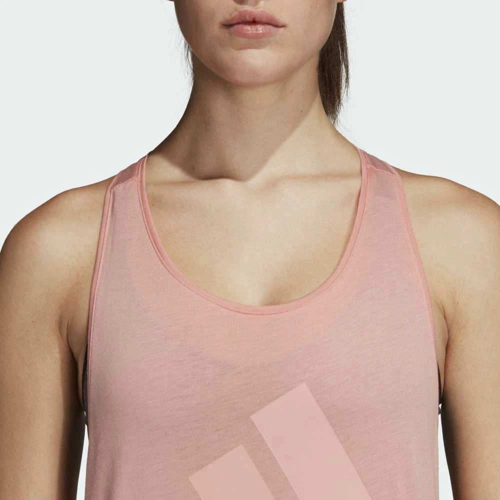 Adidas Palaidinė Ess Lin Lo Tank Rožinė CF8813
