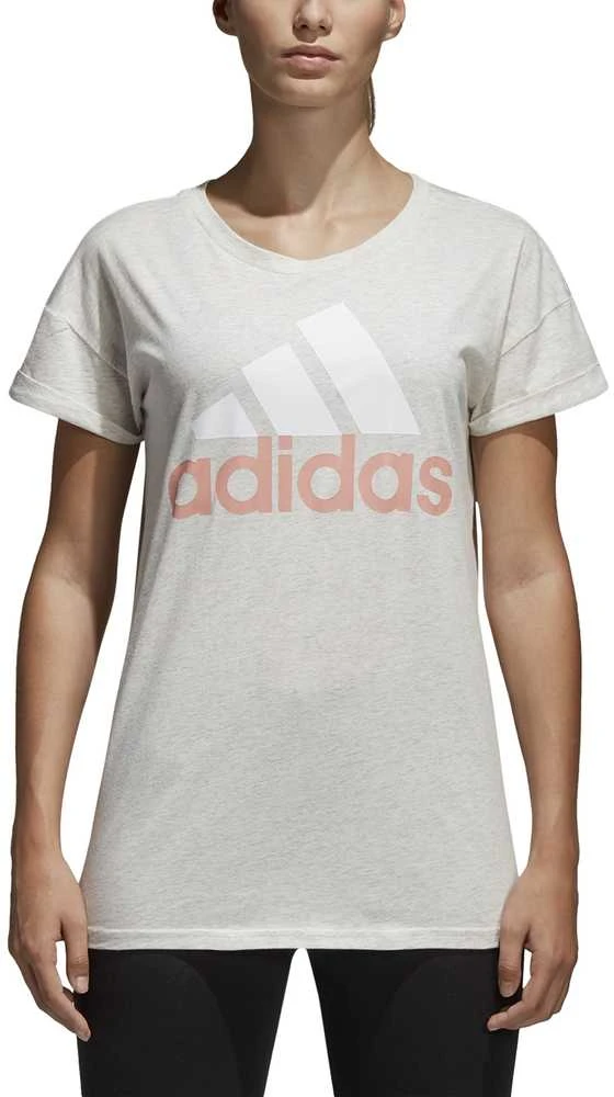 Adidas Palaidinė Ess Lin Lo Tee Baltas CF8829