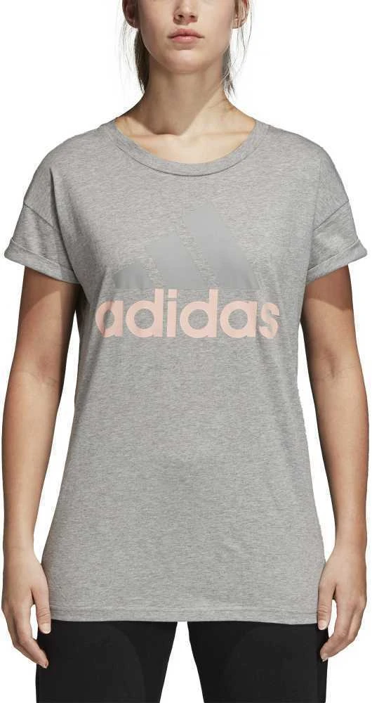 Adidas Palaidinė Ess Lin Lo Tee Pilkas CZ5775