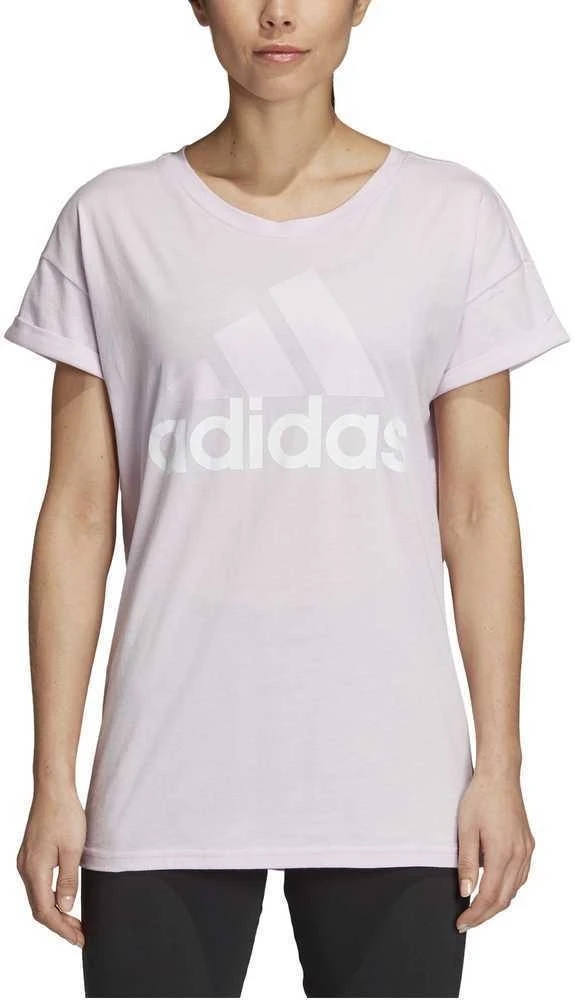 Adidas Palaidinė Ess Lin Lo Tee Rožinė CF8830