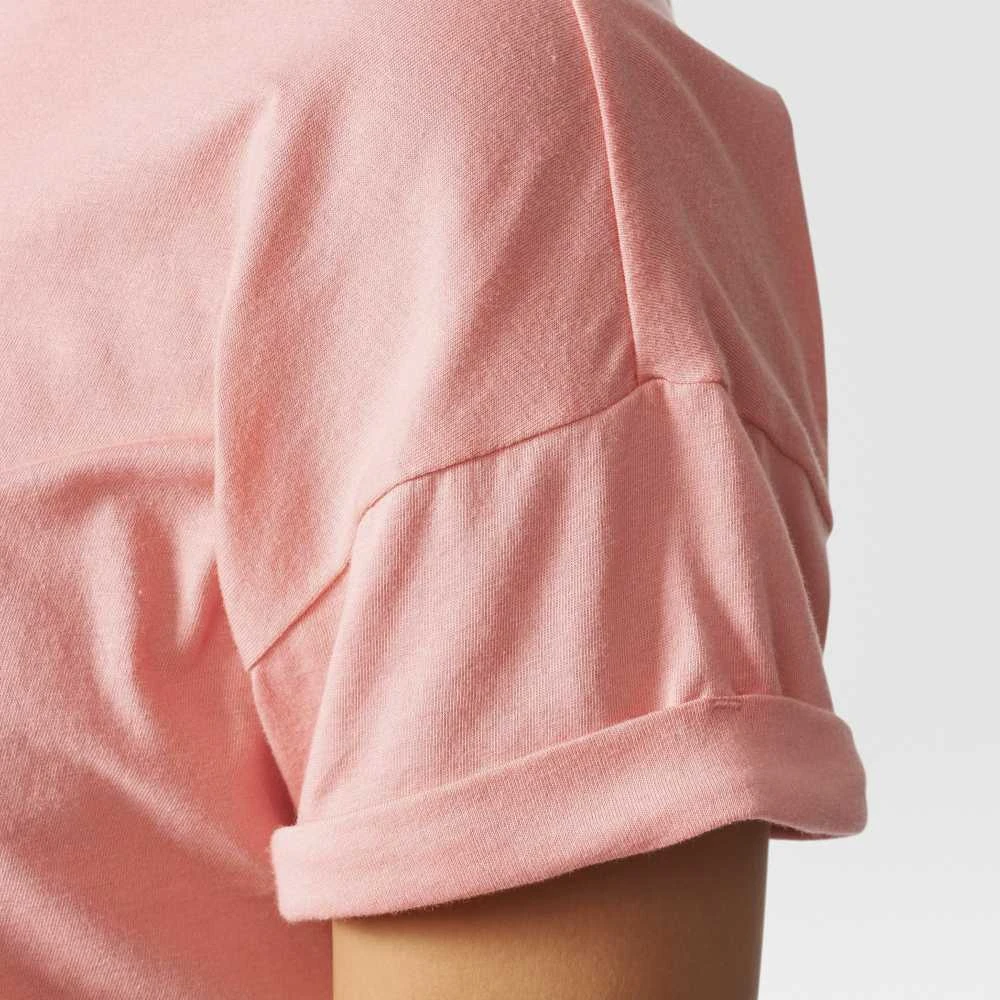 Adidas Palaidinė ESS LIN LO TEE Tactile Rose