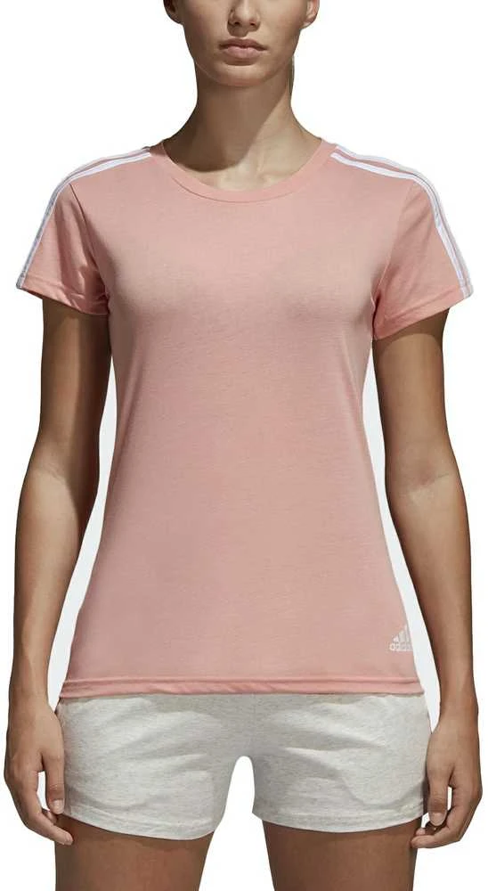 Adidas Palaidinė Essentials 3-Stripes Rožinė Baltas CF8833