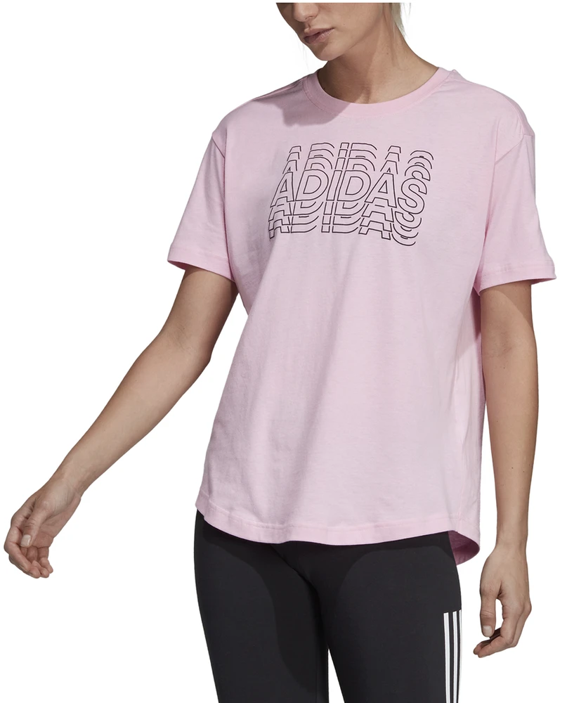 Adidas Palaidinė Lineage Id Tee Rožinė DV3019